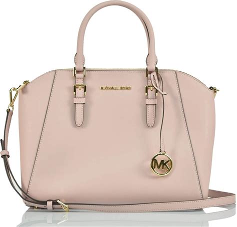 rosa bridgette handtasche aus kalbsleder von michael kors|Designer.